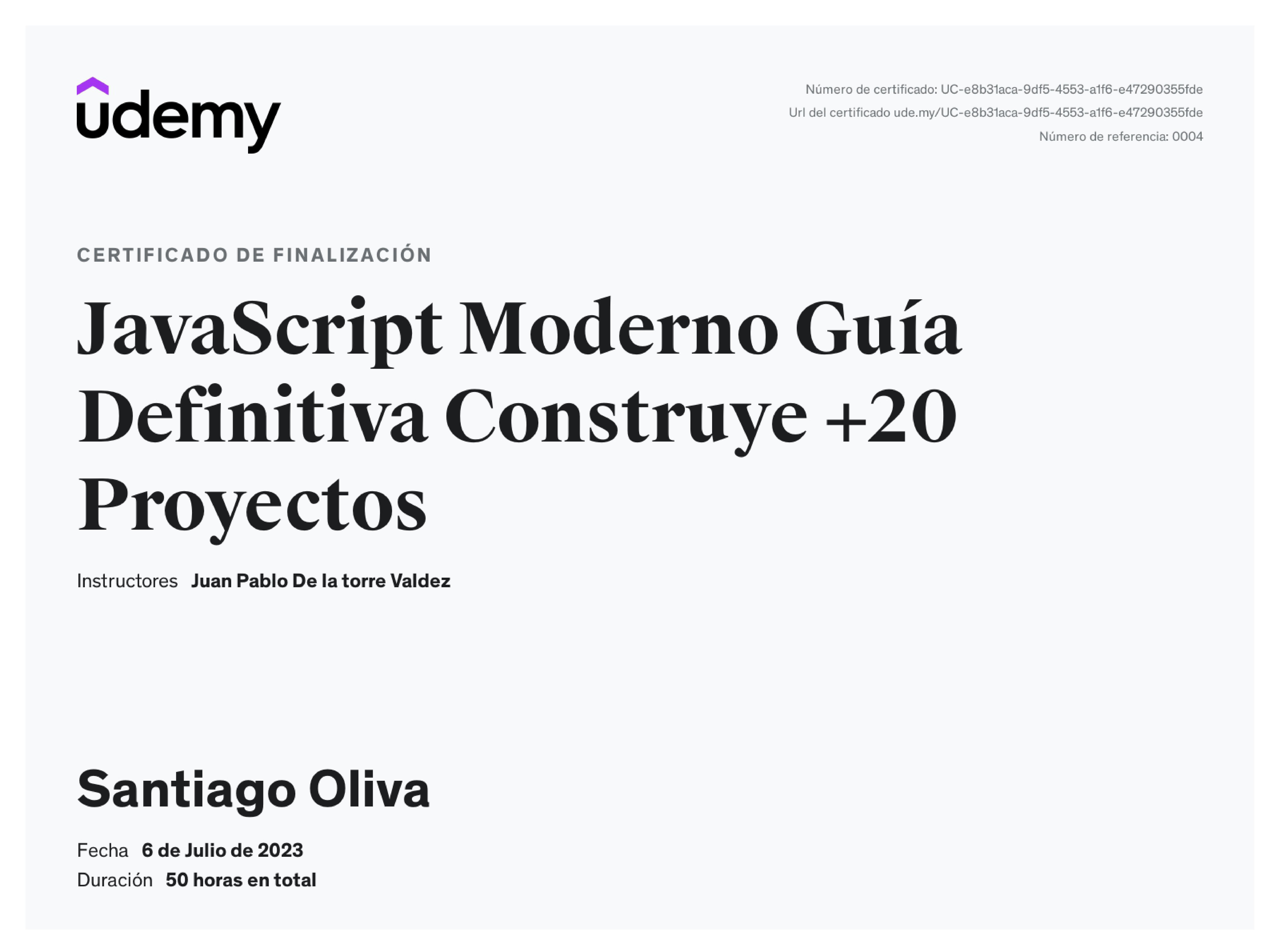 Certificado 3